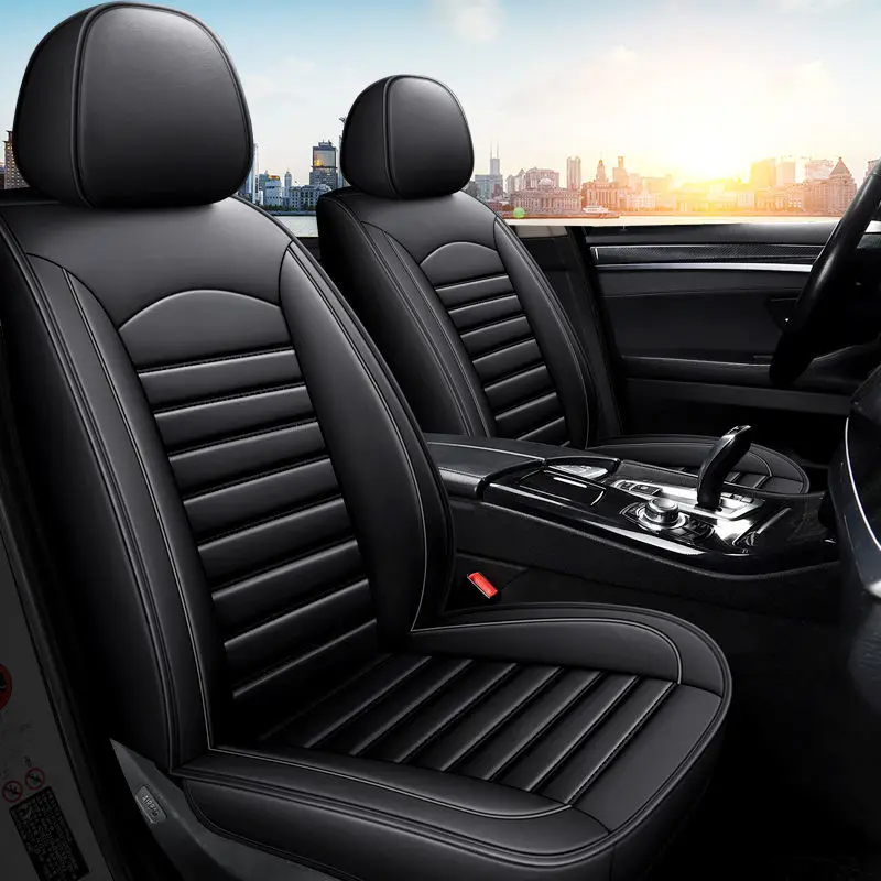 1 pcs Front Luxury Leather car seat cover 4 Season For Kia Rio K2 K3 K5 K4 Cerato Soul Forte Sportage R SORENTO Mohave | Автомобили и