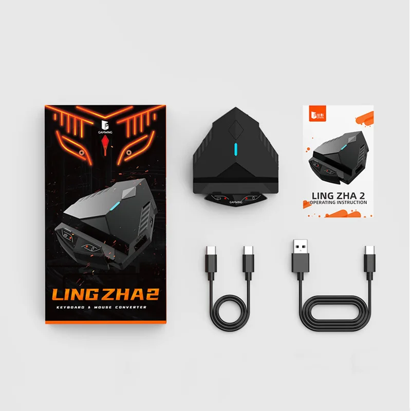 Lingzha2 Bluetooth USB игровая клавиатура мышь конвертер адаптер для Android мобильный