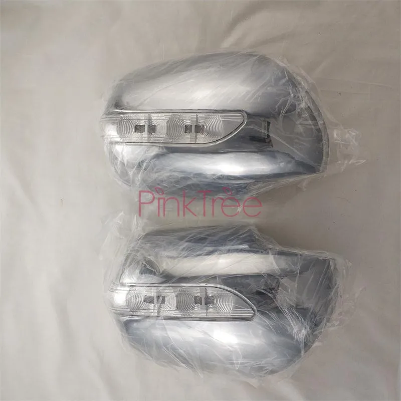 Для Toyota Land Cruiser 120 Prado J120 2003-2009 хромированная дверная зеркальная крышка со светодиодный лампой автомобильный Стайлинг тюнинг аксессуары