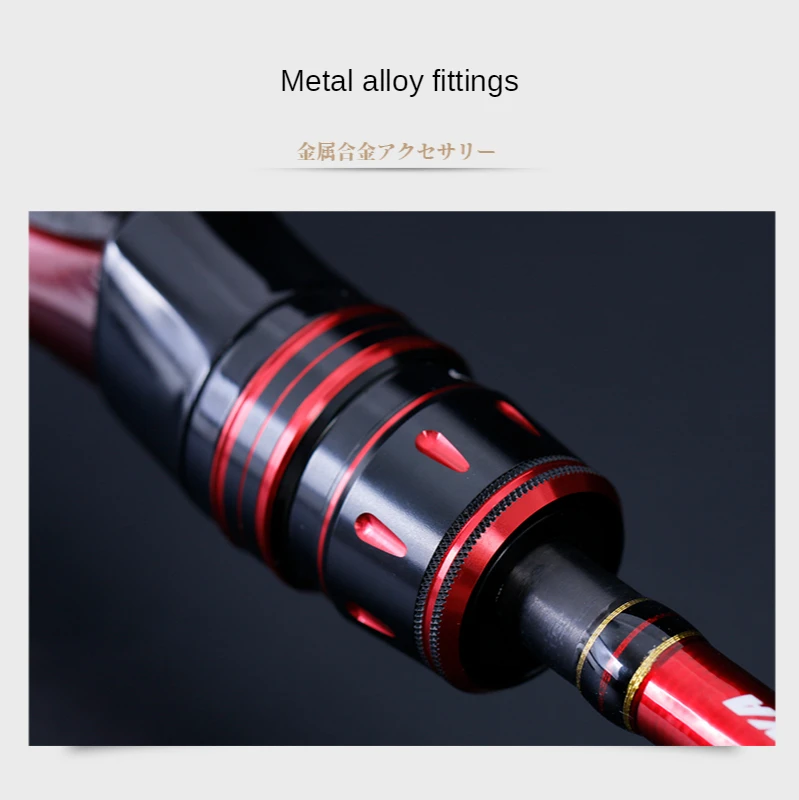 PURELUREGun handle sea fishing rod luya rod drop wheel set high carbon 1.9 meters throwing rod long shot throwing rod ► Photo 2/5