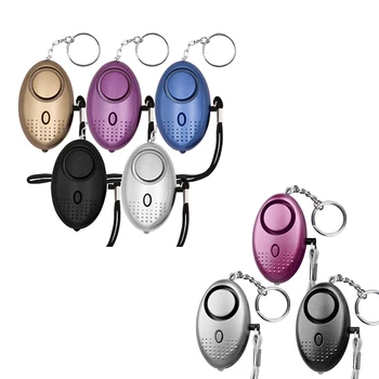 

Safe Sound Personal Alarm, 5 Pack 140DB Personal Security Alarm Keychain with LED Lights, Emergency Safety Alarm for Women, Men,