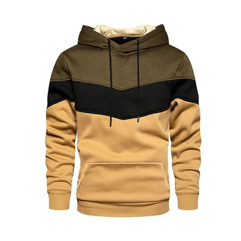 Felpe con cappuccio da uomo primavera autunno felpe con cappuccio sottili a righe colorate cappotti da uomo abbigliamento sportivo casual maschile streetwear Dropshipping 1