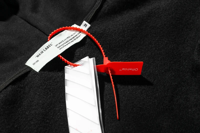 oblique stripe flame 19ss Off-White OW Men/Women autumn winter Cotton Fashion Casual loose Hoodie Sweatshirt Hooded jacket