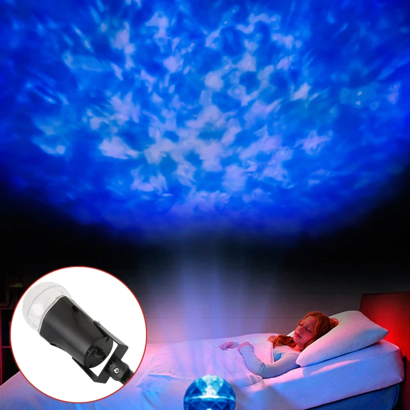 

LED Flame Projection Lamp Stage Light Christmas Halloween Holiday Lighting