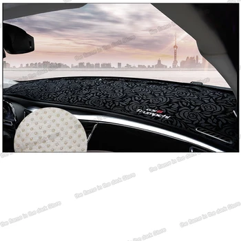 

Lsrtw2017 Polyester Car Interior Dashboard Sun Shield Heat Isolation Mat for Trumpchi Gs8 Gs7 2017 2018 2019 2020 gac