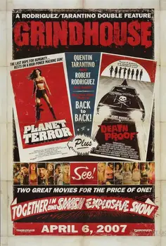 

GRINDHOUSE TARANTINO MOVIE SILK POSTER Wall painting 24x36inch