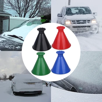 

Cleaning tool thick snow remover scraper car windshield shoveling snow fuel funnel cone scraper snow scraper