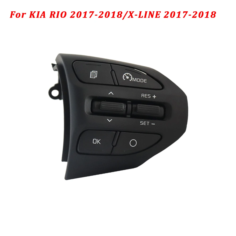 Кнопка рулевого колеса автомобиля для KIA K2 RIO RIO X LINE кнопки Bluetooth телефон круиз контроль громкости Переключатель Авто