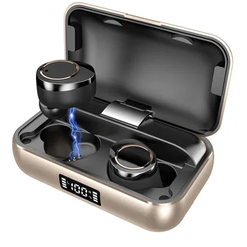 

New touch X13 tws 5.0 Bluetooth earphone stereo headset wireless headset IPX7 waterproof headset 5000mAh LED smart mobile power