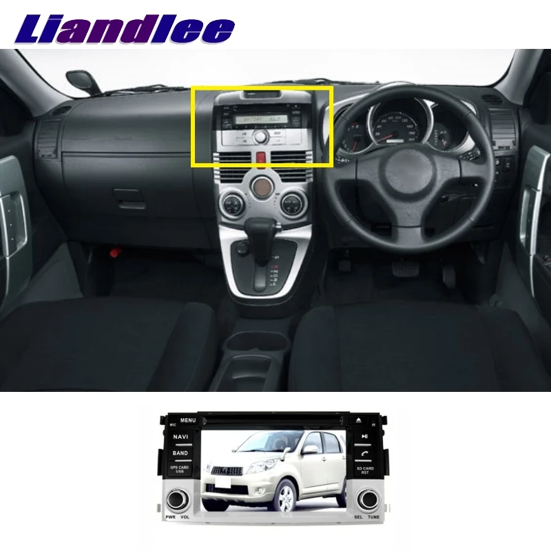 Discount Liandlee For Toyota Rush 2006~2017 LiisLee Car Multimedia TV DVD GPS Audio Stereo Hi-Fi Radio Original Style Navigation NAV NAVI 1