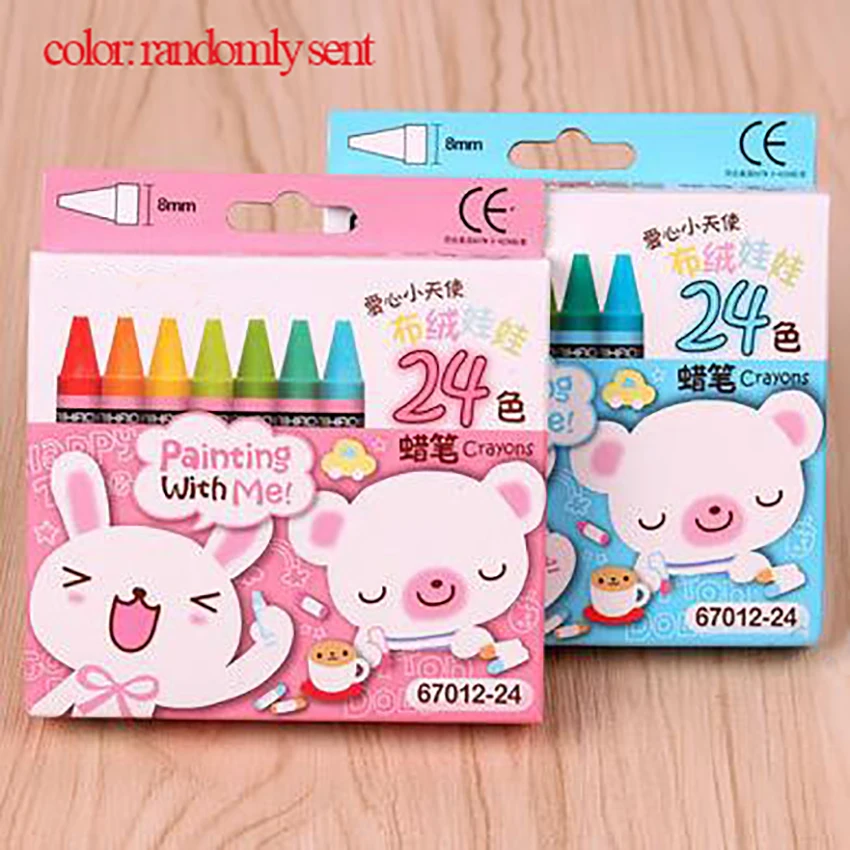 Color Pencils 1 Set DIY 8/12/24 Color Pastel Pencil Colorful Painting Crayons Graffiti Pencil Kids Drawing Stationery Pen crayones de colores colored crayons,color pencils,children painting supplies