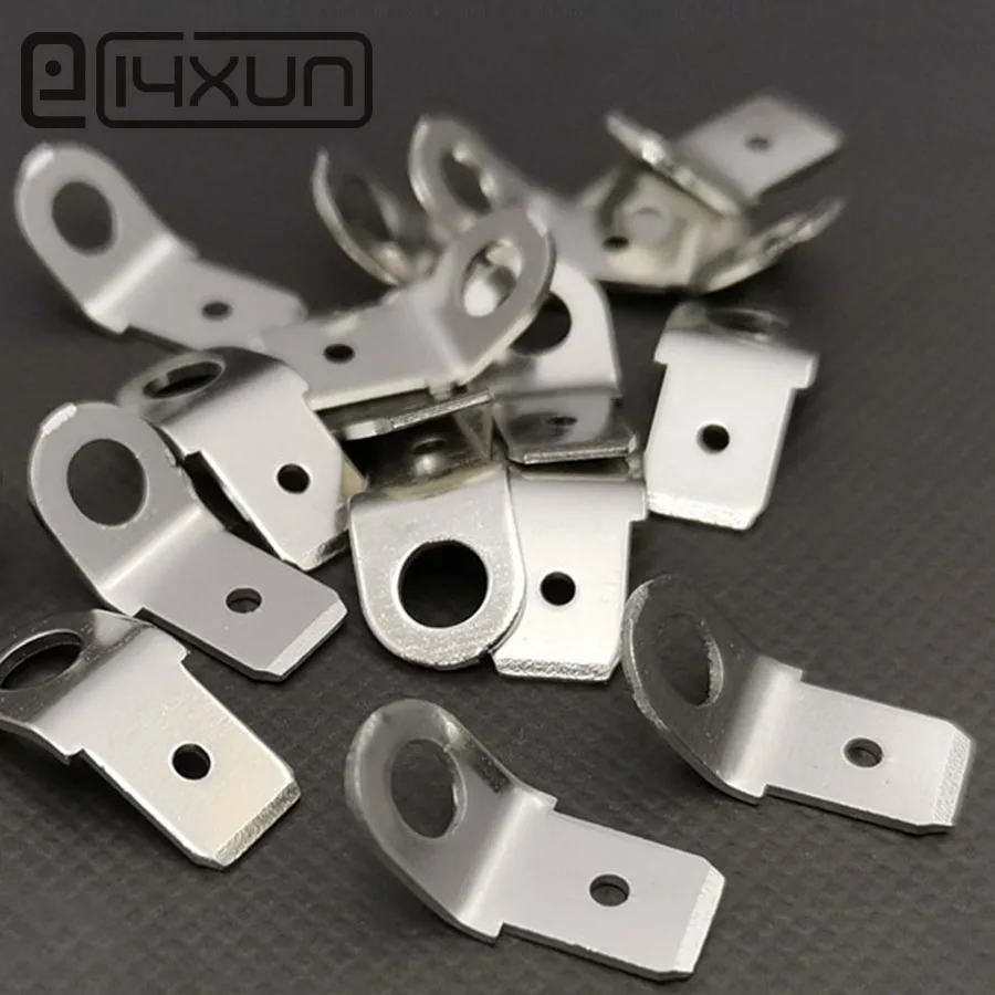 

20pcs 6.3 Insert Welding Terminals 6.3mm Male Crimp PCB Block Board Terminals DJ6114