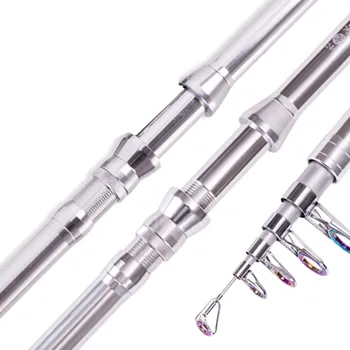 

2.1m 2.4m 2.7m 3.0m Telescopic Fishing Rod Spinning Olta Poles Travel Sea Boat Rock Fishing Canne a Peche Fishing Tackle Pesca