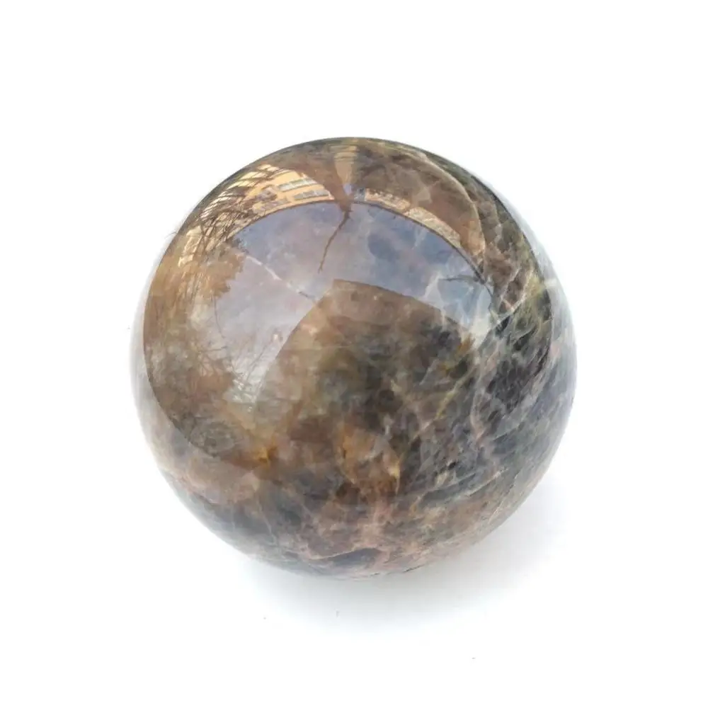 Feng Shui Reiki Healing Home Decor Gifts #L Meditation PEACH MOONSTONE Crystal Egg 2.75 Hand Polished Stone Spirituality