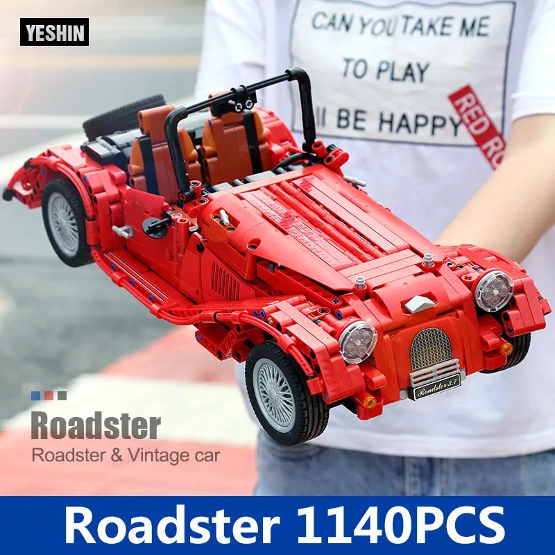 

Jalopy Roadster 1141PCS Classic Car Creator Technic Model Building Blocks Bricks City Model compatible lego Toy For Children Boy
