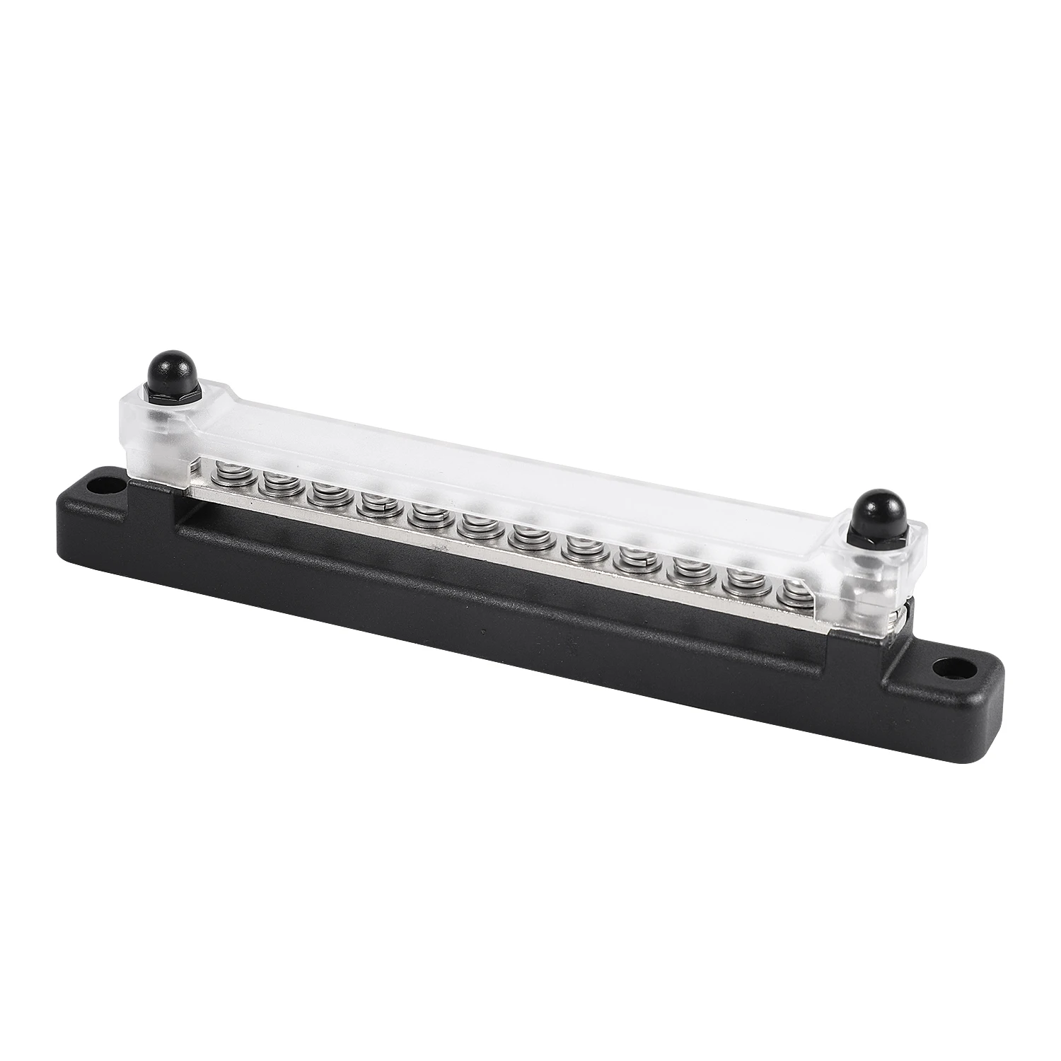 12 Terminal 130A/150A BusBar Block&Cover for Car Boat Marine Power Distribution Terminal Block M4/12 Screwsa+M6/2 Studs dropship