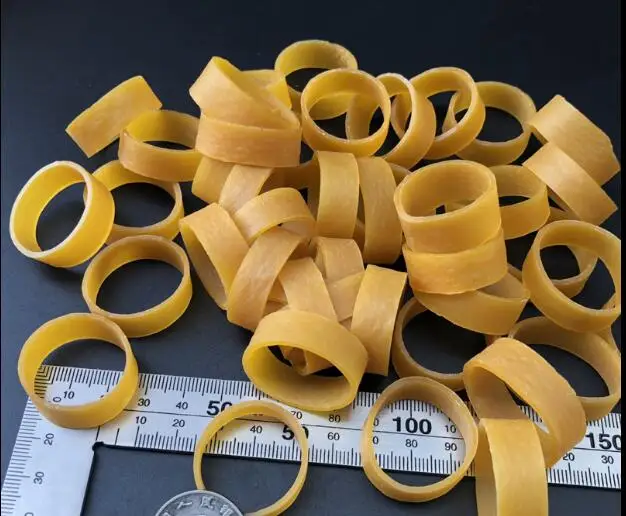 Diameter 25mm Small Wide Elastic Rubber Band rubber bands For Industrial Business Package Packing 50/100/200-You Choose Quantity