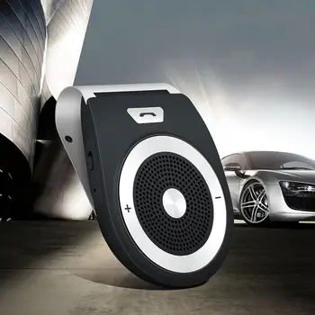 

Car Sun Visor Hands-Free Receiver Multi-Language Car Music Receiver Car Hands-Free Phone 4.1 Receiver