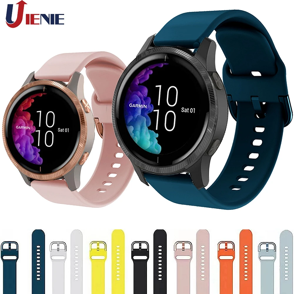 Силиконовый ремешок для наручных часов Garmin CAME SQ /GarminMove 3 Роскошный стиль/Vivoactive