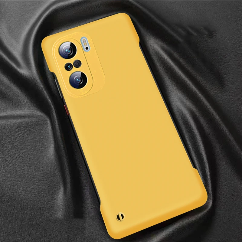 Für Xiaomi POCO F3 Hülle Matte rahmenlose harte PC-Abdeckung für Mi 11T 10T 11 Lite Redmi Note 9t pro 10s 10 9 9s 8 Pro Max Sho_voghion.com