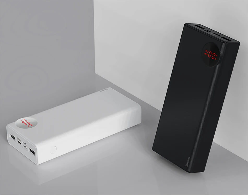 Baseus power Bank 20000 мАч PD Быстрая зарядка usb type C Быстрая зарядка 3,0 внешний аккумулятор для автомобиля Xiaomi iPhone samsung