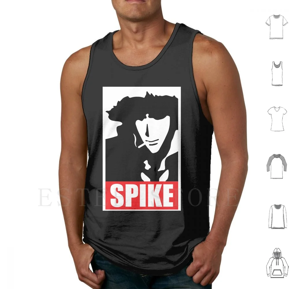 Cowboy Fumatori Canotte Gilet Senza Maniche Cowboy Bebop Anime Bebop Manga Cowboy Space Spike Space Cowboy Spike Spiegel