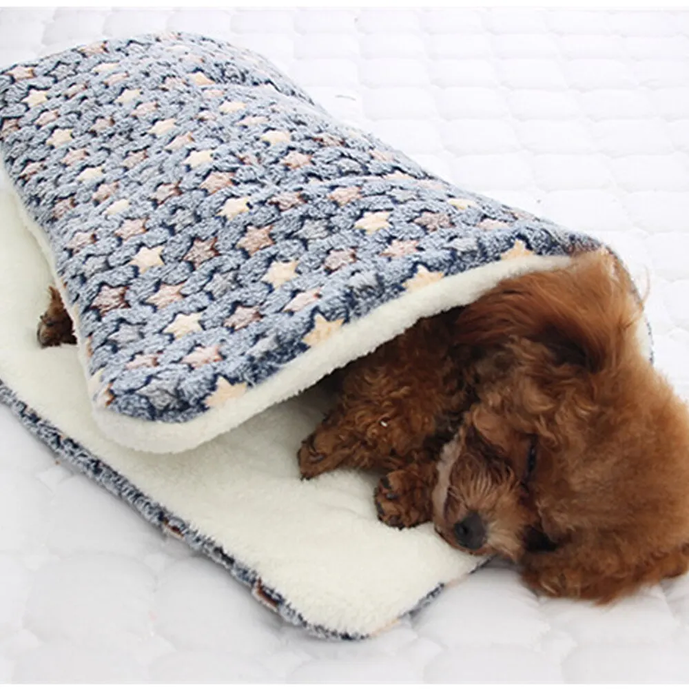 S/M/L/XL/XXL/XXXL Thickened Pet Soft Fleece Pad Blanket Bed Mat For Puppy Dog Cat Sofa Cushion Home Washable Rug Keep Warm