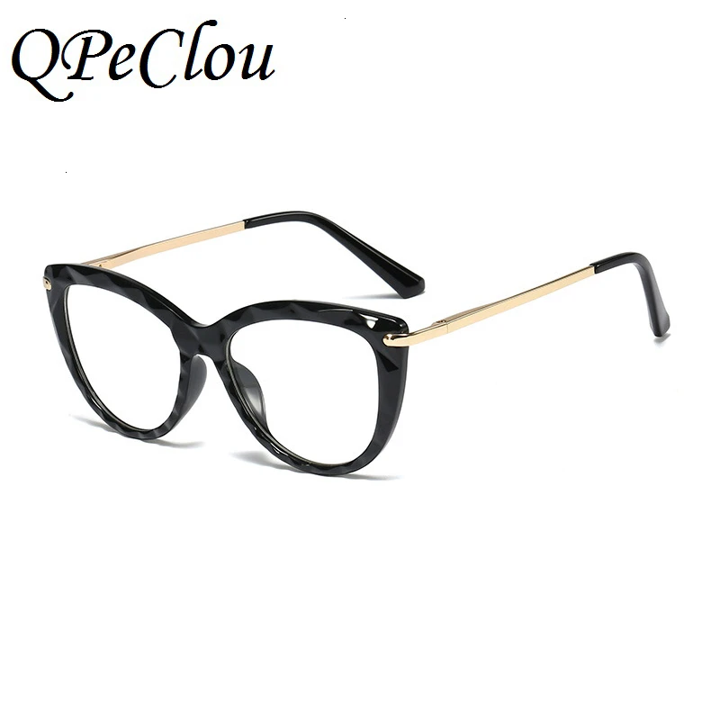 QPeClou Lxury TR90, оправа для очков, женские сексуальные очки кошачий глаз, женские оптические прозрачные оправы для очков, женские очки Oculos De Grau