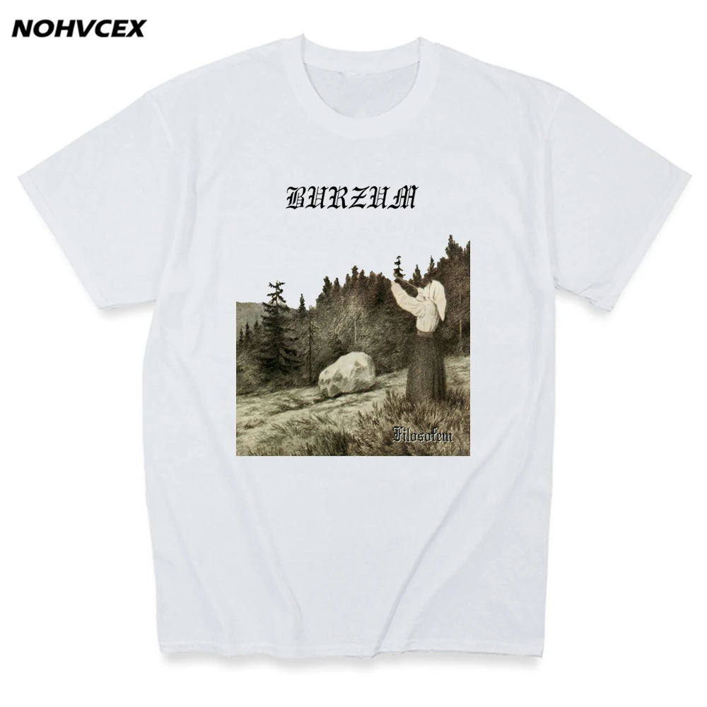 Burzum Aske крышка Футболка хорошая модная уличная одежда с коротким рукавом Топ
