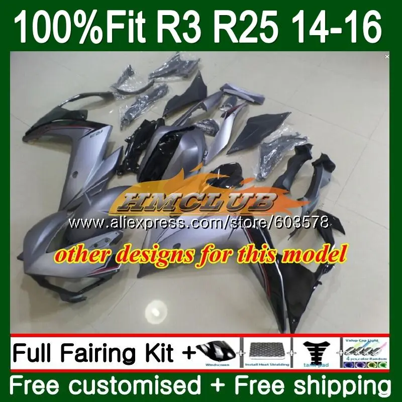Инъекций для YAMAHA YZF R3 R25 YZFR25 сине-белые 63CL. 61 YZF-R3 YZF-R25 R 25 YZFR3 14, 15, 16, 17, обтекатель oem