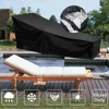 6 Size Black Outdoor Waterproof Cover Garden Furniture Rain Cover Chair Sofa Protection Rain Dustproof Woven Polyester Convenien 5