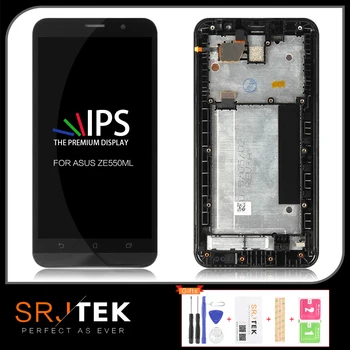

Original Tested 1280x720 For ASUS Zenfone 2 ZE550ML LCD Touch Screen with Frame Digitizer For ASUS Zenfone 2 ZE550ML LCD Display