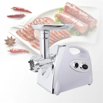 

Fashionable Design And Powerful Function Portable Electric Meat Grinder Sausage Maker with Handle White/Red/Black Kitchen Tool