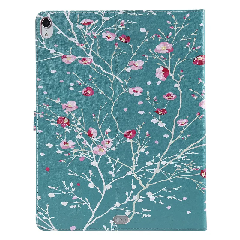 Wekays для Apple iPad Pro 12," мультфильм кошка дерево кожаный чехол для Coque Apple iPad Pro 12,9 дюйма чехол для телефона