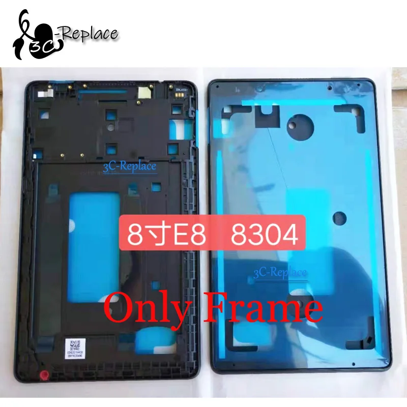 Для lenovo Tab E8 8 TB-8304F1 TB-8304F TB 8304 задняя крышка батарейного отсека Корпус корпуса заднее стекло или корпус передней рамы