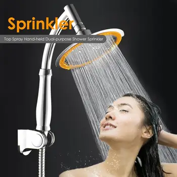 

4/6 Inch Adjustable 2 Mode ABS Bathroom Shower Head Ultra-Thin Large Rainfall Shower Head High Pressure Hand Held Shower head