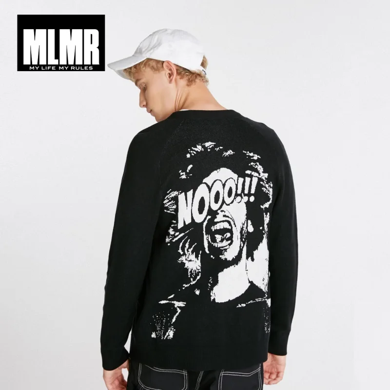 JackJones зимний мужской свитер из 100% хлопка с узором кардиган уличная одежда мужская