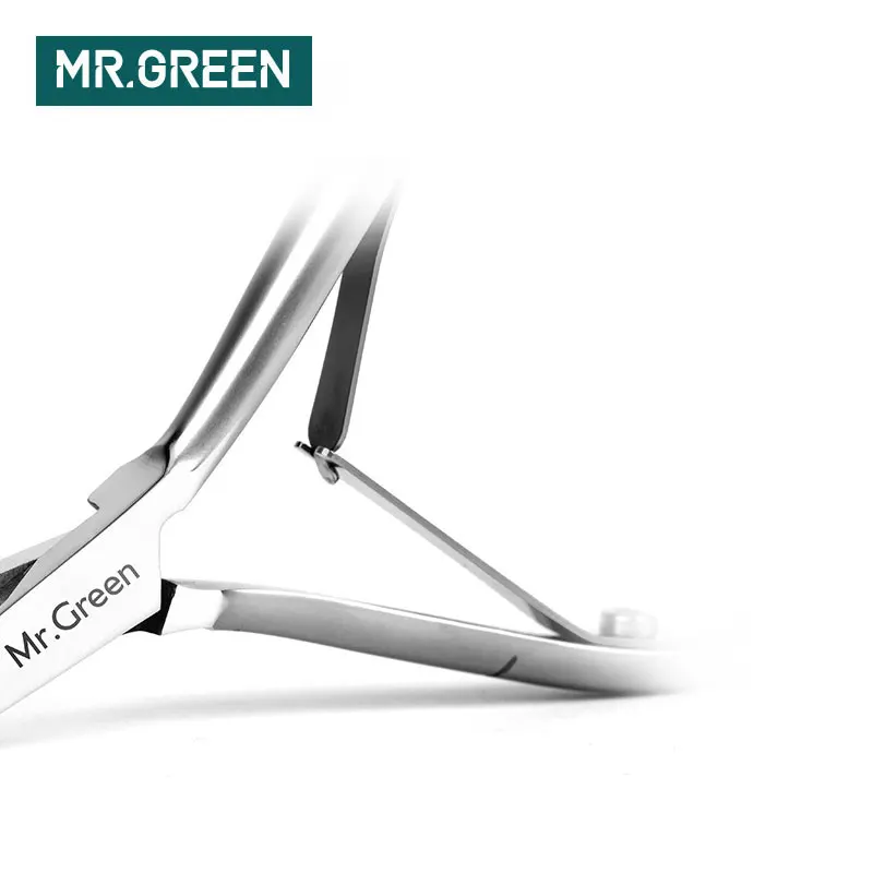 MR. GREEN мертвой кожи кутикулы ногтей клипер щипчики для кусачки из нержавеющей
