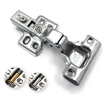 

Size 304 Stainless Steel Hydraulic Hinge Pure Copper Damper Buffer Cabinet Cupboard Door Hinges Furniture Hardware