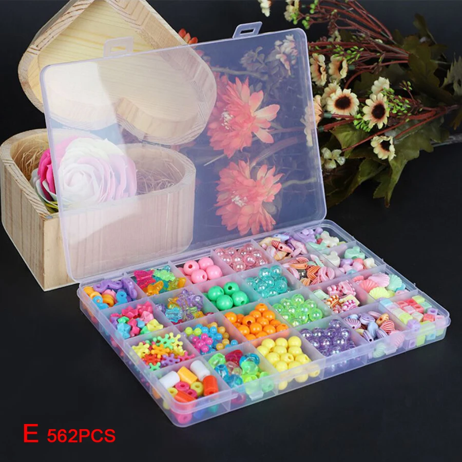 24 квадратов DIY игрушечные бусинки детям исправить амблиопии Головоломка материал ручной работы посылка для девочек Цвет жемчуг интересная игрушка