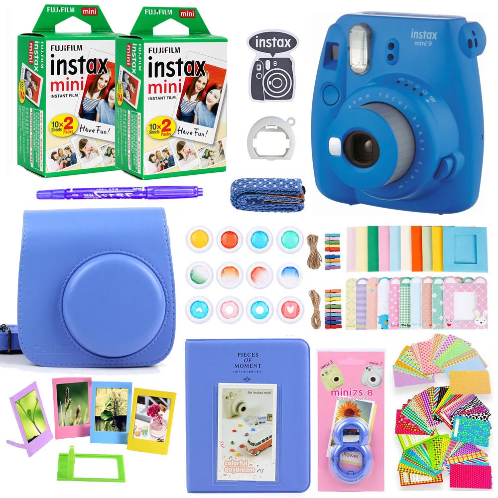 Камера для мгновенной печати Fujifilm Instax Mini 9 с 40 страницами|Плёночные и