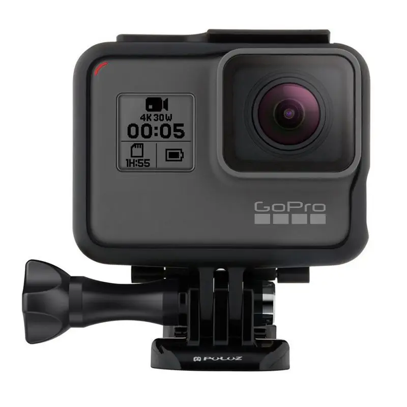 PULUZ для GoPro аксессуары ABS пластиковый корпус защитный чехол клетка с пьедесталом и длинным винтом для GoPro HERO5