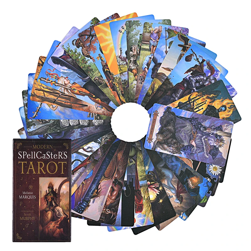 Набор карт и книг Таро современного заклинателя Wiccan языческая метафизическая