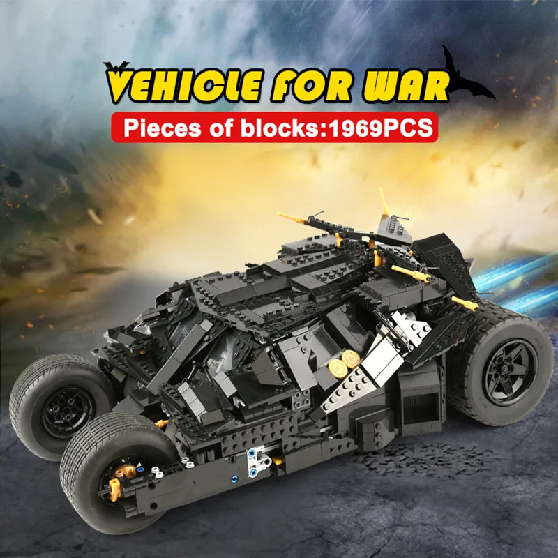 

07060 Super Hero Series The Batman Armored Chariot Sets Model Building Kits Blocks Bricks Toys with 76023 compatible legoing