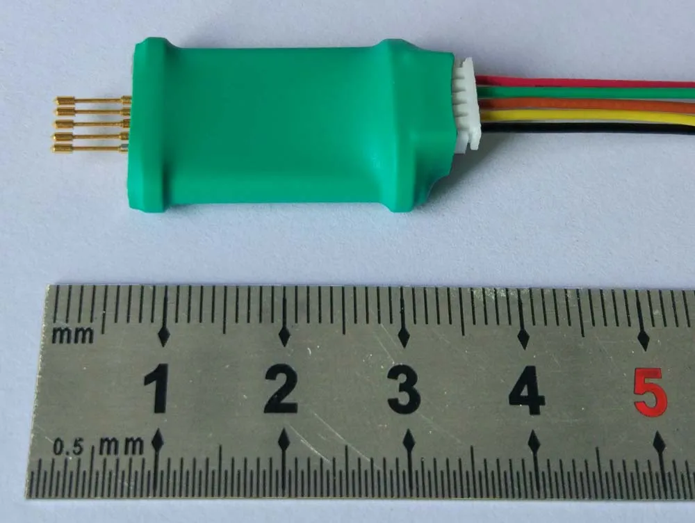 Однорядный двухрядный зонд PCB 2,54 2,0 1,27 Программирование загрузки Программирование тестовый вывод пружинный контакт