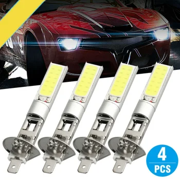 

Lamp LED Headlight Waterproof Super Bright Car Auto Replacement 4Pcs Set