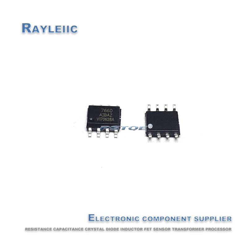 [ ], 10 шт./лот ICL7660AIBAZ лапками углублением SOP-8 ICL7660 7660AIBAZ Напряжение конверсионный чип
