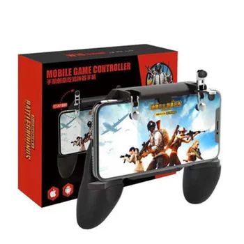 

2020 Hot Mobile Phone Gamepad For PUBG Mobile Trigger Fire Button L1R1 Shooter Controller Joystick Aim Key For Shooting Game
