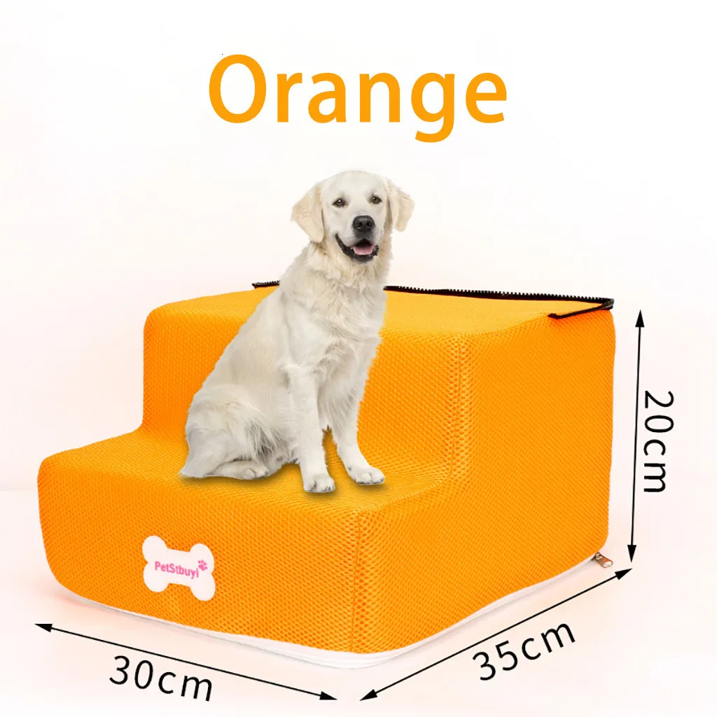 Кровать для питомца собаки лестница для собаки домик для щенка кошка сетка складная лестница для питомца Съемная кровать для Питомца Кошка Собака рампа 2 ступени panier chien