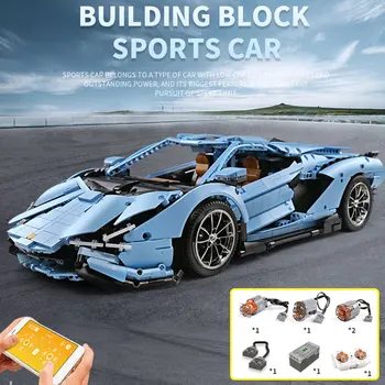 

Building Blocks Mould King 13056 Lamborghining Hyper Compatible Technic 42115 Car Model Bricks Educational Toys Birthday Gifts